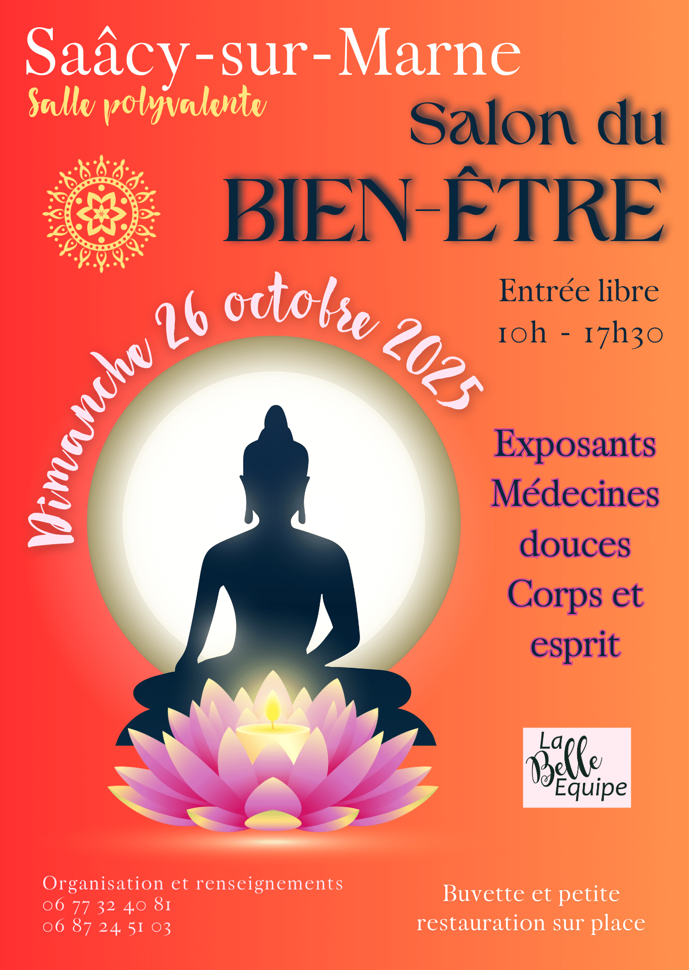 Affiche A4 Salon du Bien-être 2025
