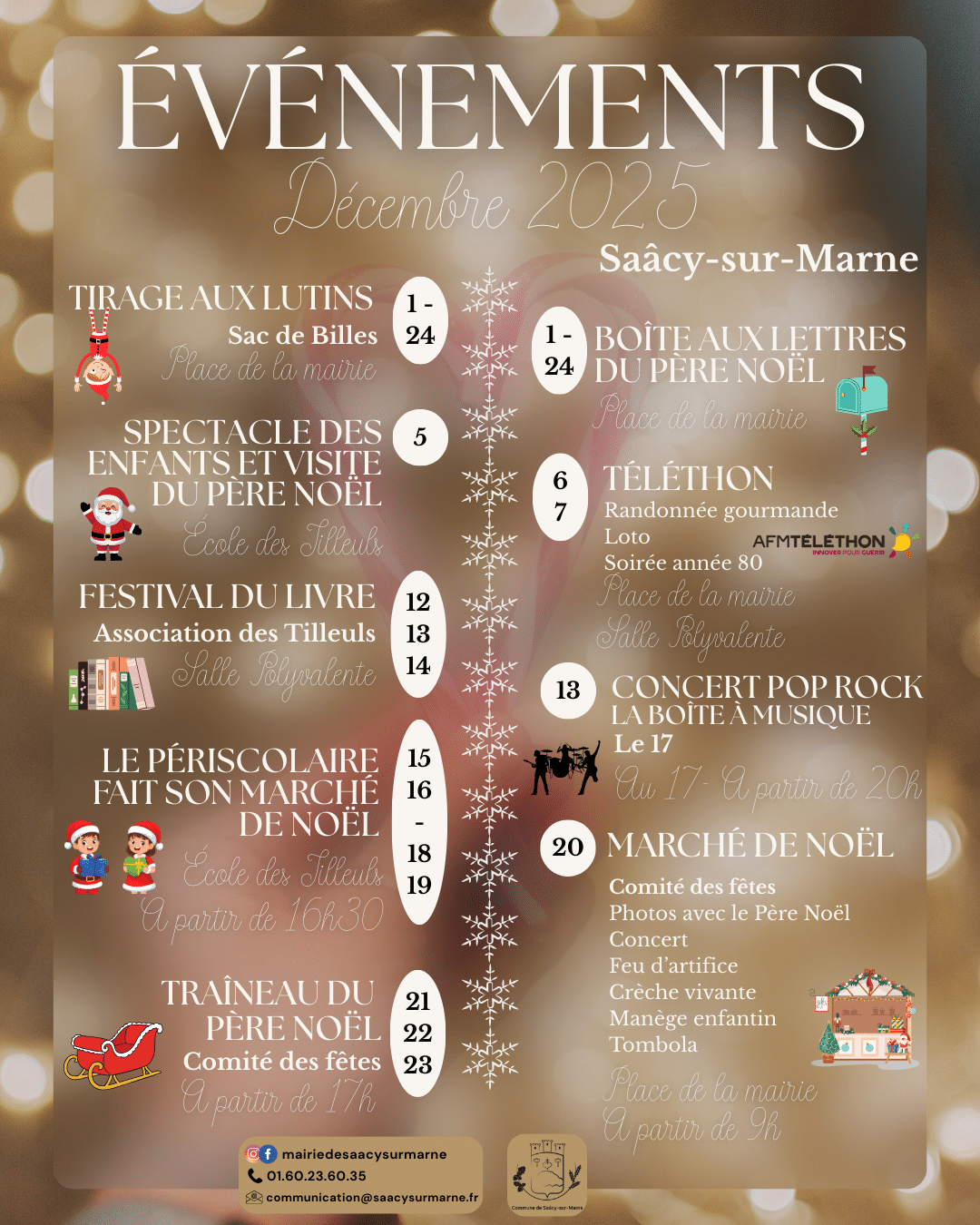 Événements décembre 2025