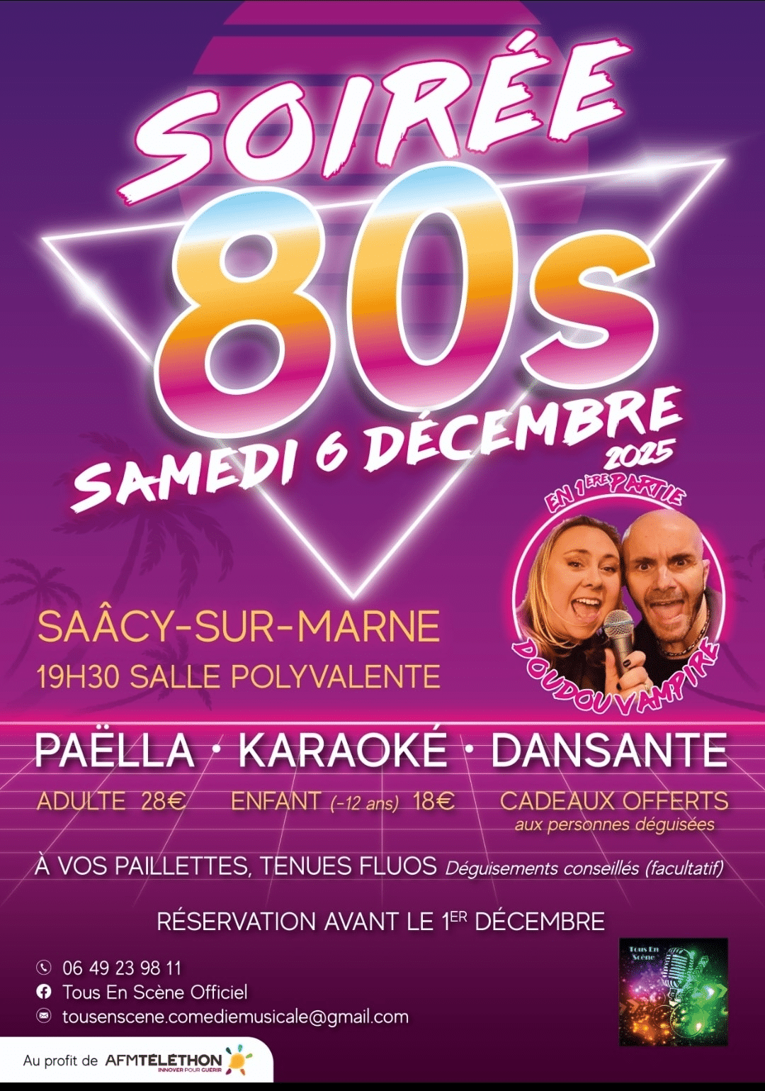 soirée 80s